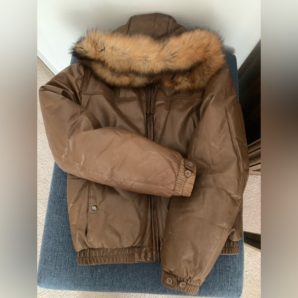 Rich Chocolate Brown Leather Jacket